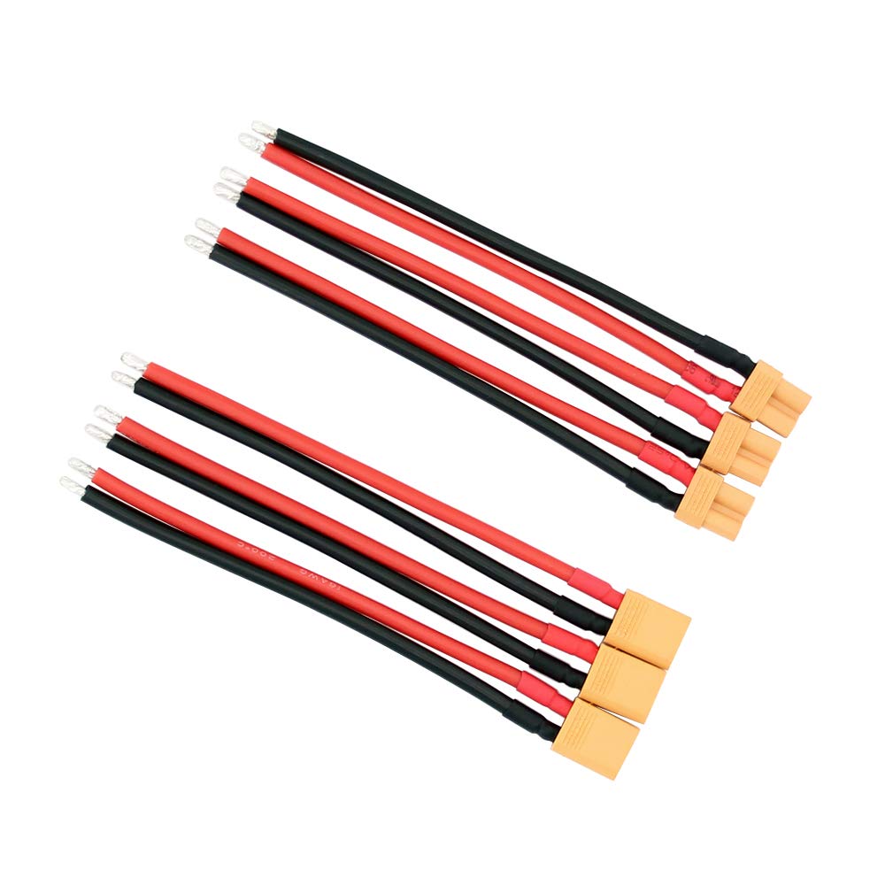 Drone Battery Balance Charger - Conector XT30 Macho e Fêmea com