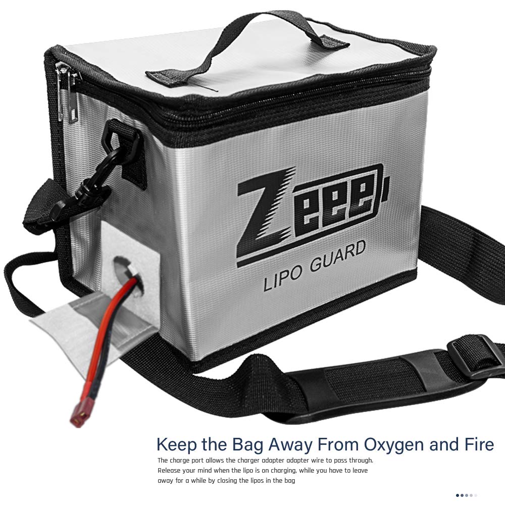 Zeee lipo bateria saco seguro  - Drone Battery Bag avaliação e preço