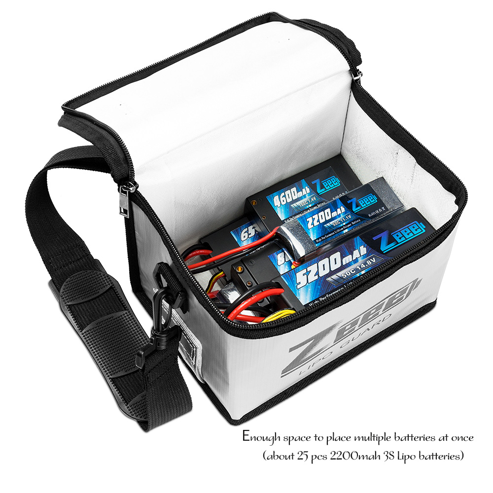 Zeee lipo bateria saco seguro  - Drone Battery Bag avaliação e preço
