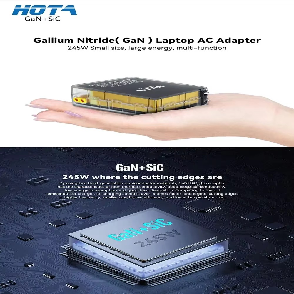 Adaptador AC HOTA H24 245W GaN - Drone Battery 6S avaliação e preço