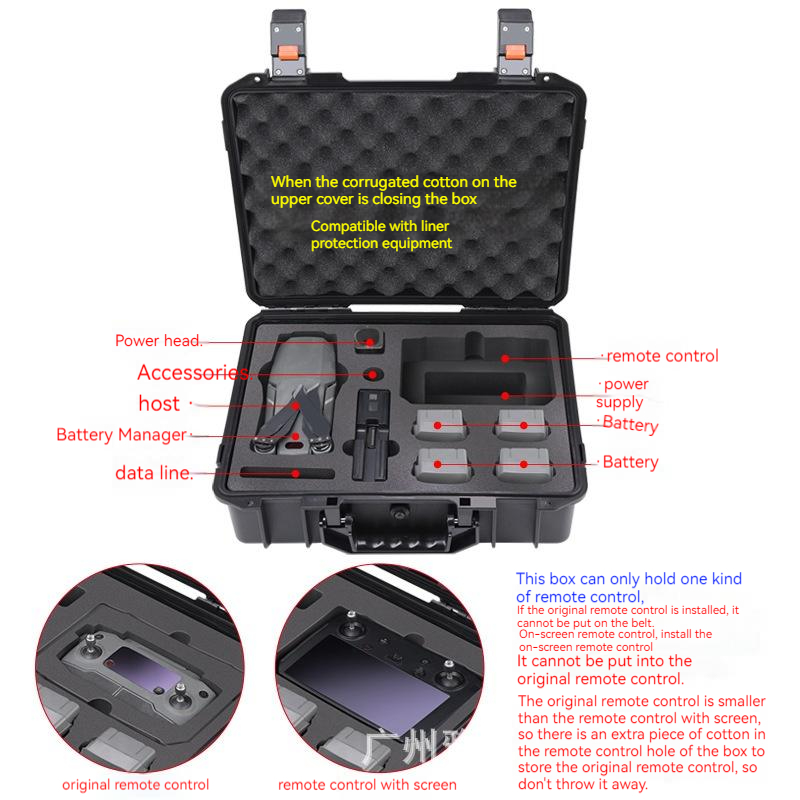 Para dji mavic 2 caso de armaz - Drone Battery Case avaliação e preço