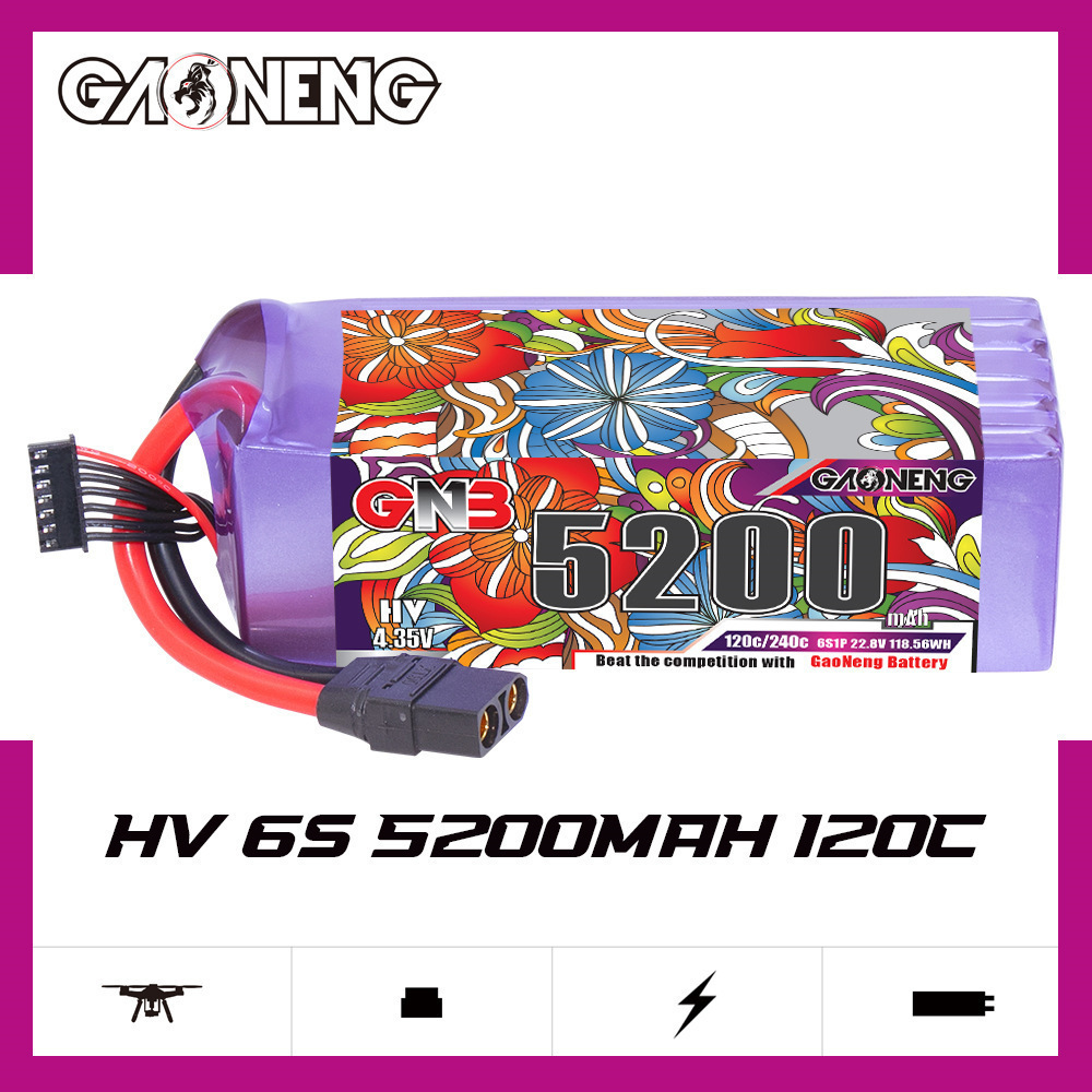 Bateria lipo gnb 6s 22.8v 3000 - Drone Battery Lipo avaliação e preço